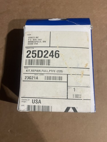 Graco repair kit 25d246 - graco,
