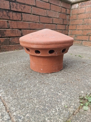 Terracotta pepper pot chimney - terracotta,