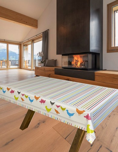 Wipe clean tablecloth pvc - clean,