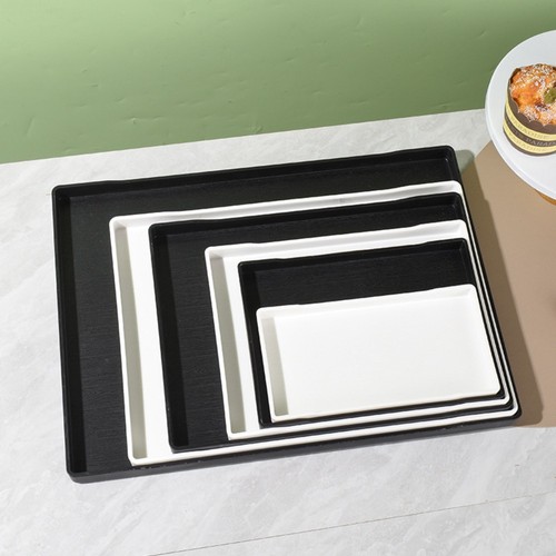Rectangle large plastic tray - rectangle,