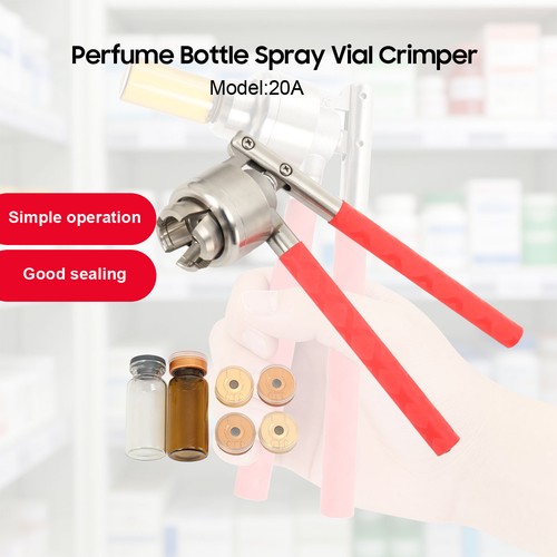 Vial bottle spray crimper - vial,