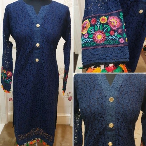 Ladies navy large - navy,
