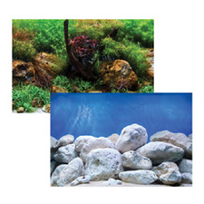 Seaview Garden / Brightstone Quality Aquarium Fish Tank 18'' Tall Background