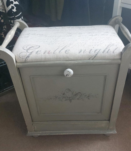 Edwardian piano stool - edwardian,