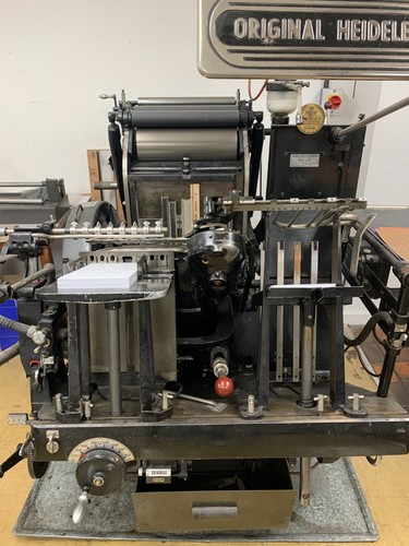 Heidelberg 15 letterpress - 10,