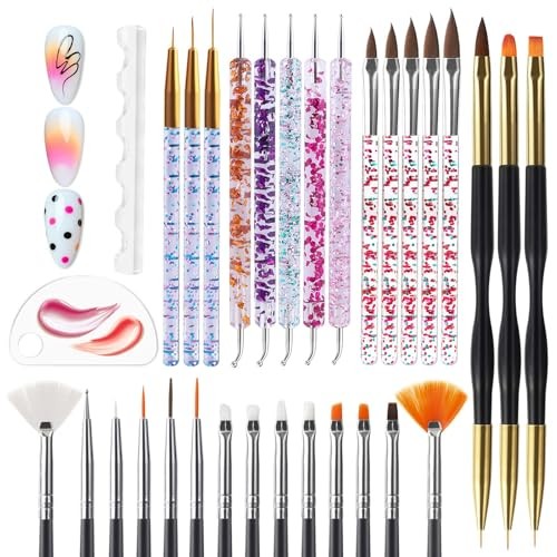 Nail dotting tools 32pcs - ,