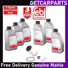 Audi DSG Gearbox Oil Filter Service Kit 6L Fit VW Skoda Seat Golf A3 Febi 171762