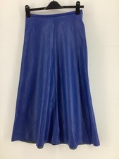 ZARA Royal Blue Faux Leather