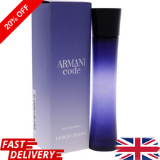 Giorgio Armani Code Eau de Parfum 75ml EDP Spray Authentic New Boxed Sealed