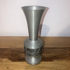 Small Norwegian Pewter Vase