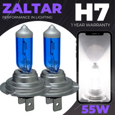H7 55w Xenon Headlight Bulbs Super White 6500k Lamp Light Effect HID Bulb 12v