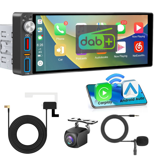 Built dab wireless - 6.9",