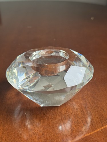 Diamond cut round crystal - diamond-cut,