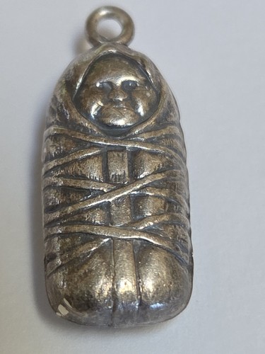 Sterling silver papoose baby - sterling,