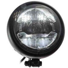 Led Headlight "Area" Black