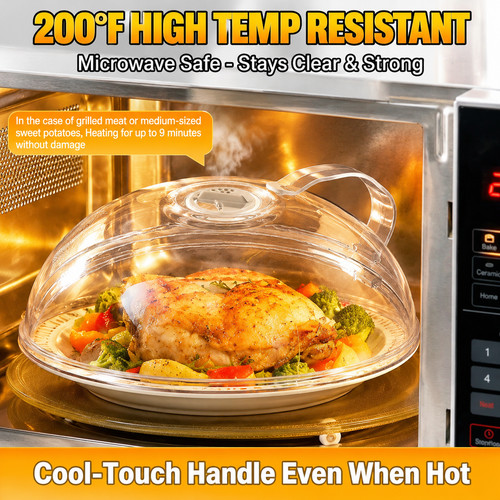 Microwave plate cover food - microwave,