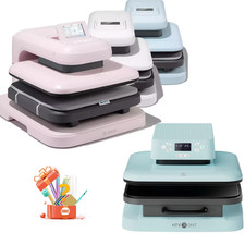 HTVRONT 15 x 15 in Auto Heat Press Machine Sublimation Printer Transfer T Shirt