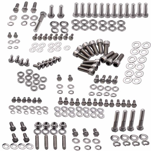 Complete stainless hex bolt - hex,