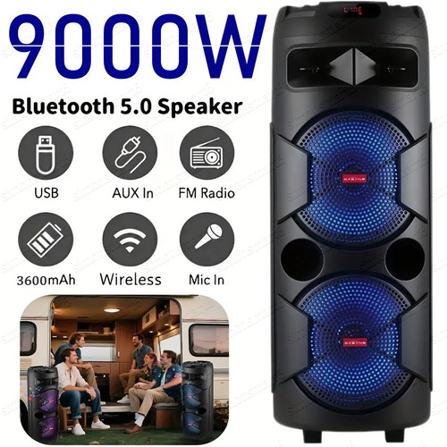 9000w portable bluetooth - portable, fm
