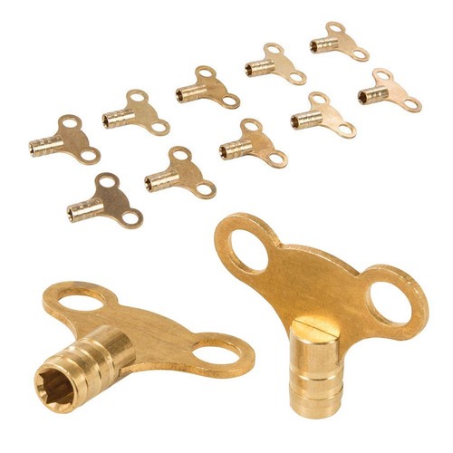 Radiator bleed keys brass - keys,