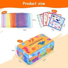 Vicloon Baby Tissue Box Toy
