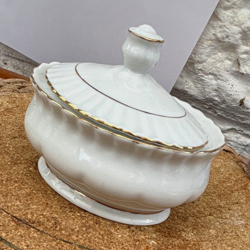 Chodziez porcelain sugar bowl - chodziez,