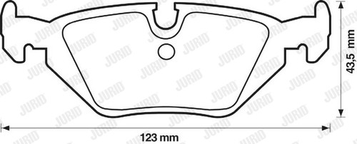 Brake pad set disc - set,,