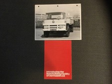 Bedford KM photo and Dormobile bodybuilding brochure from 1970’s