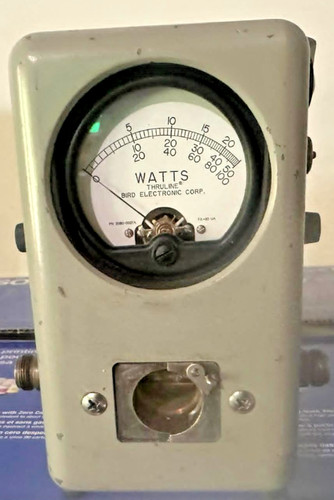 Bird thruline wattmeter - 43,
