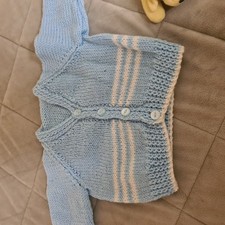 New Born Hand Knitted Cardigan