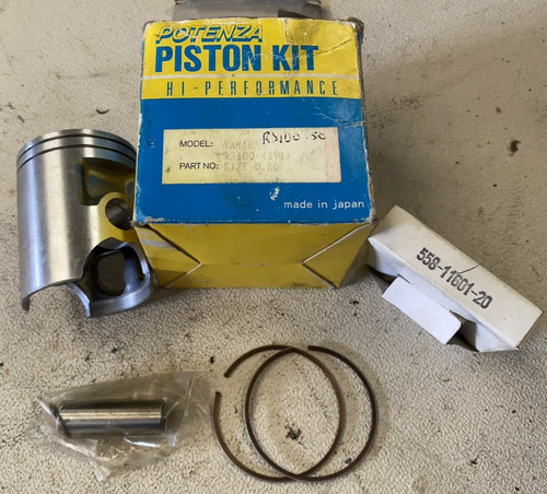 Yamaha rs100 complete piston - rs100,