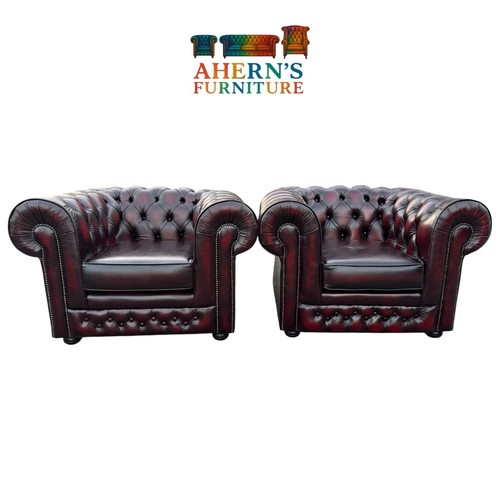 Pair oxblood leather - pair,