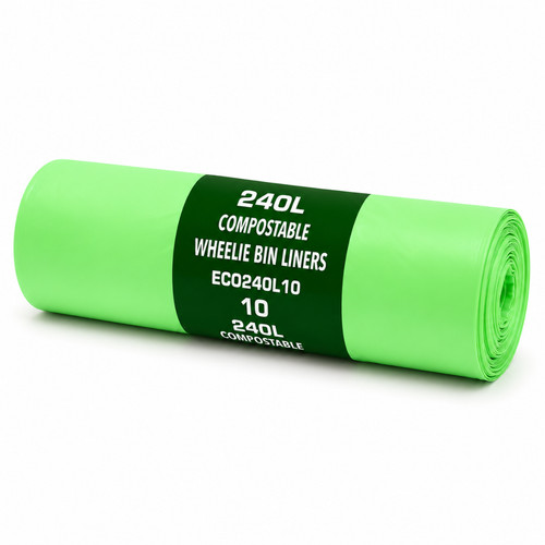 Eco360 wheelie bin liners 240l - wheelie,