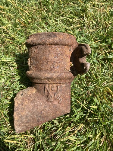 Vintage cast iron downpipe - vintage,