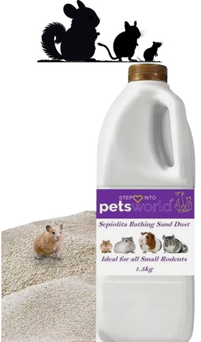 Sepiolita chinchilla degu - chinchilla,
