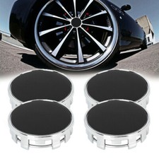 4x Universal 54mm 9 Lugs Car Wheel Center Hub Caps Covers No Logo Accessories