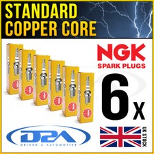 6x NGK BP6E 7529 Standard