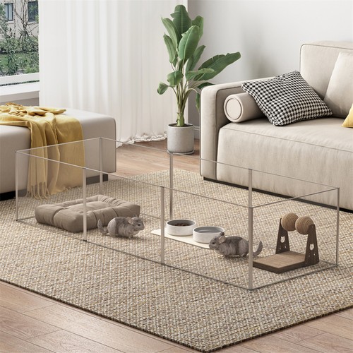 Large clear acrylic - large, dog