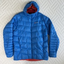Berghaus Jacket Mens Extra Large Blue Puffer Coat Extrem Pertex Quantum Down
