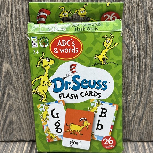 Seuss flash cards - dr., &