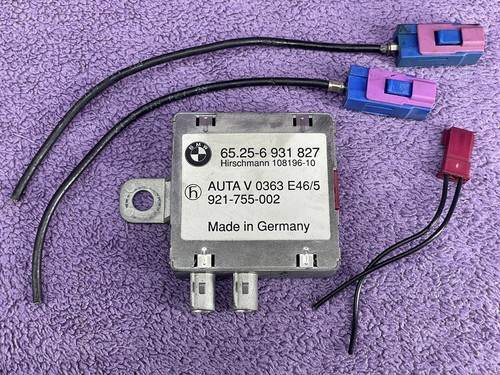 Bmw e46 compact amplifier - bmw,