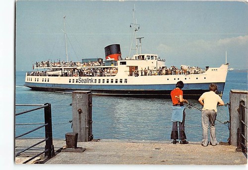 Postcard sealink passenger - sealink,