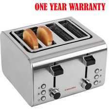 Caterlite 4 Slot Stainless Steel Commercial Toaster 1.8kW @Next Day Delivery 