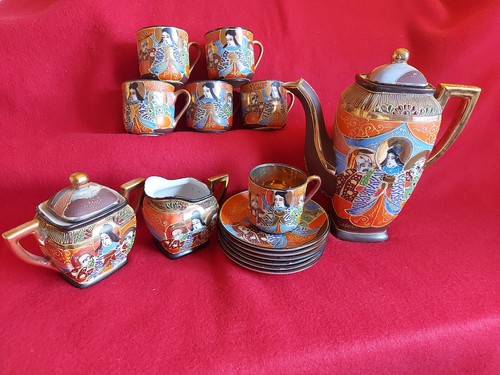 Vintage hand painted japanese - vintage,