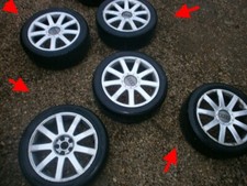 2004 AUDI A2 17" RS4 ORIGINAL