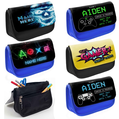 Personalised pencil case boys - personalised,