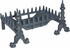 Cast Iron Fire Basket Dog
