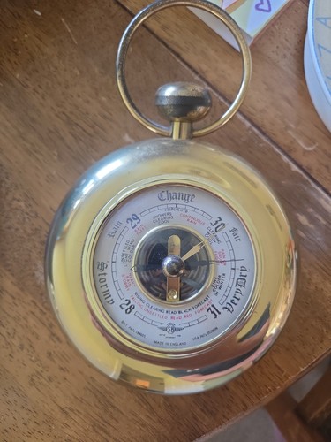 Aneroid barometer vintage - aneroid,