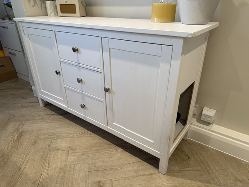 Ikea hemnes white sideboard - white,