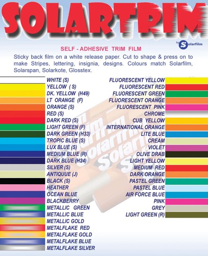 Solartrim self adhesive decal - solartrim,